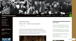 Desktop Screenshot of camberwellcommunitychoir.org